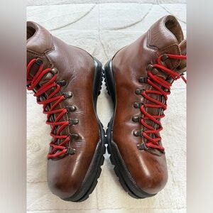 VINTAGE Scarpa 🇮🇹 Trionic Made in Italy Leather Hiking Boots 12